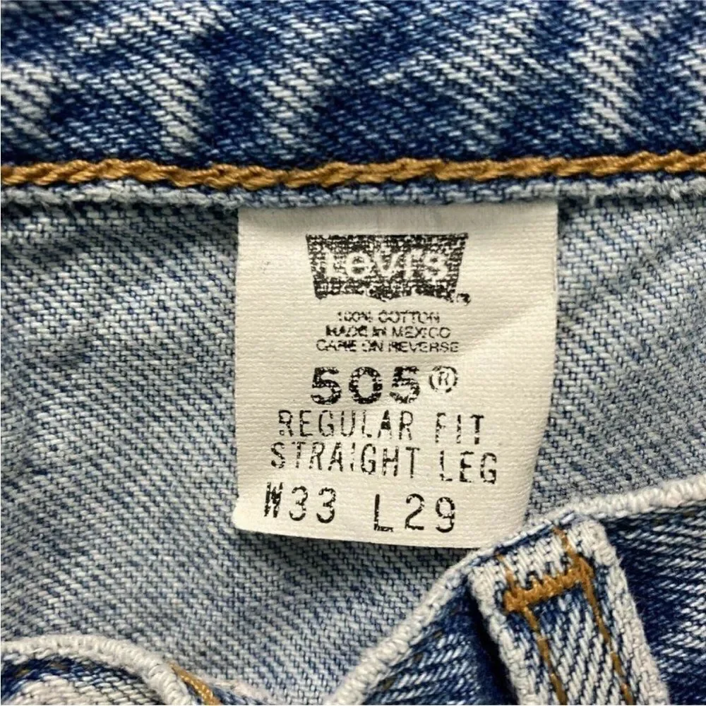 Levi's Strauss & Co 505 Straight leg Jeans